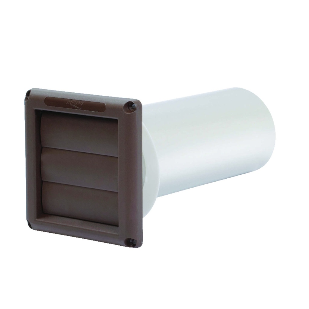 [40913] Dryer Vent Hood Brn Bulk