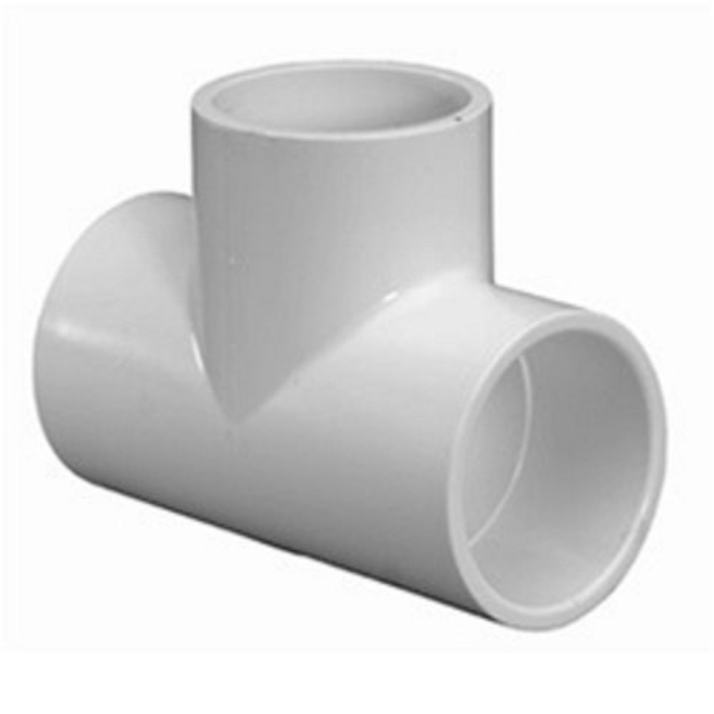 TEE PVC40 3/4" SXSXFPT