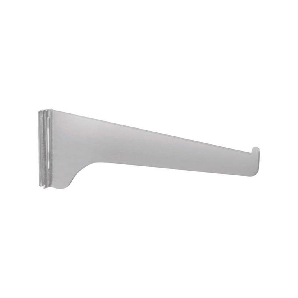 Knape & Vogt Steel Regular Duty Bracket 16 Ga. 8 in. L 160 Lb.