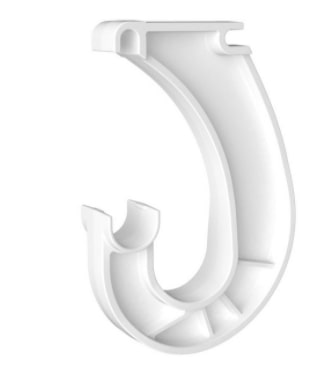 Closetmaid 562900 White Super Hang Rod Support - Quantity 1