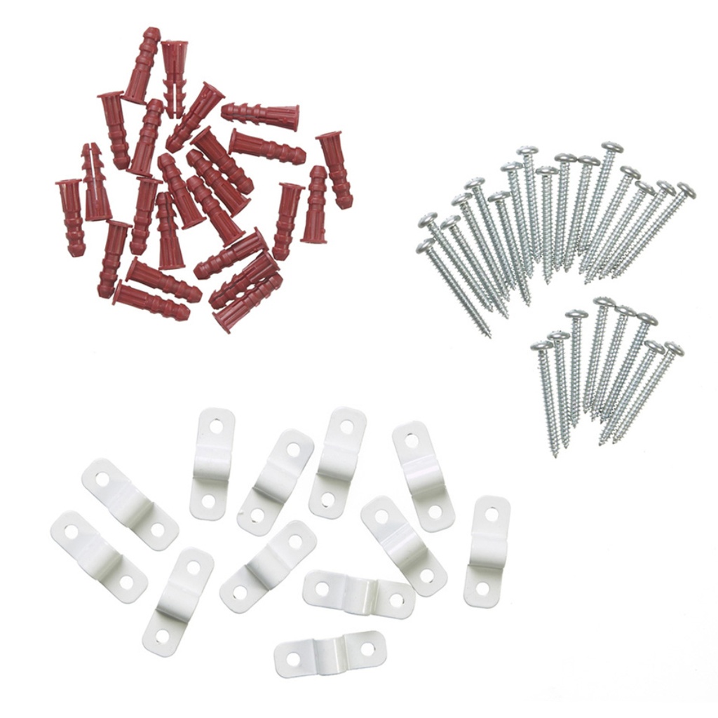 [756100] 2 in. Shelf Clips for SuperSlide Shelving (12-Pack)