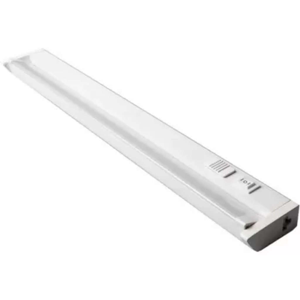 Westek AmerTac 18 in. L White Plug-in LED Undercabinet Light 645 Lm