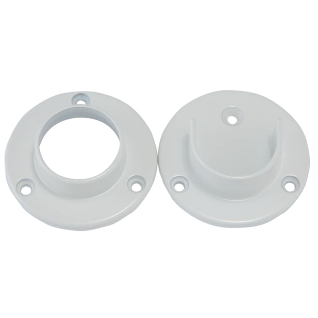 TOLEDO POLE SOCKET 1-5/16 WHITE