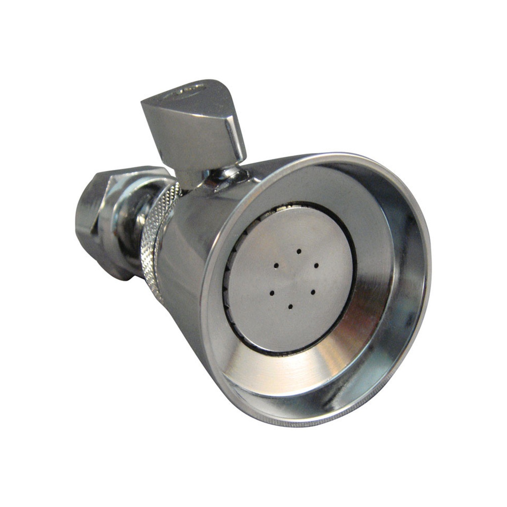 [40078] Ace Chrome Chrome 6 Settings Showerhead 2.5 Gpm