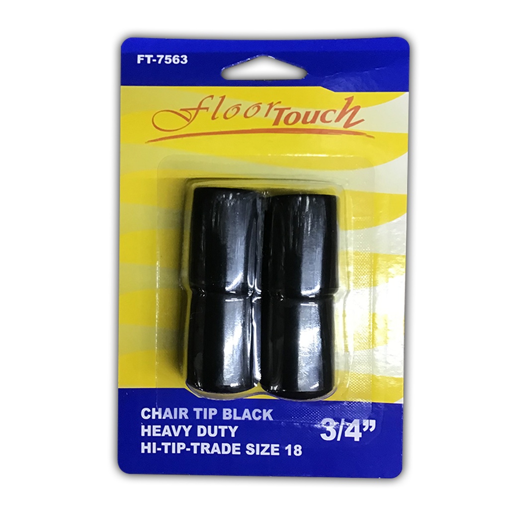 FURNITURE TIPS 3/4 BLK  SIZE 18
