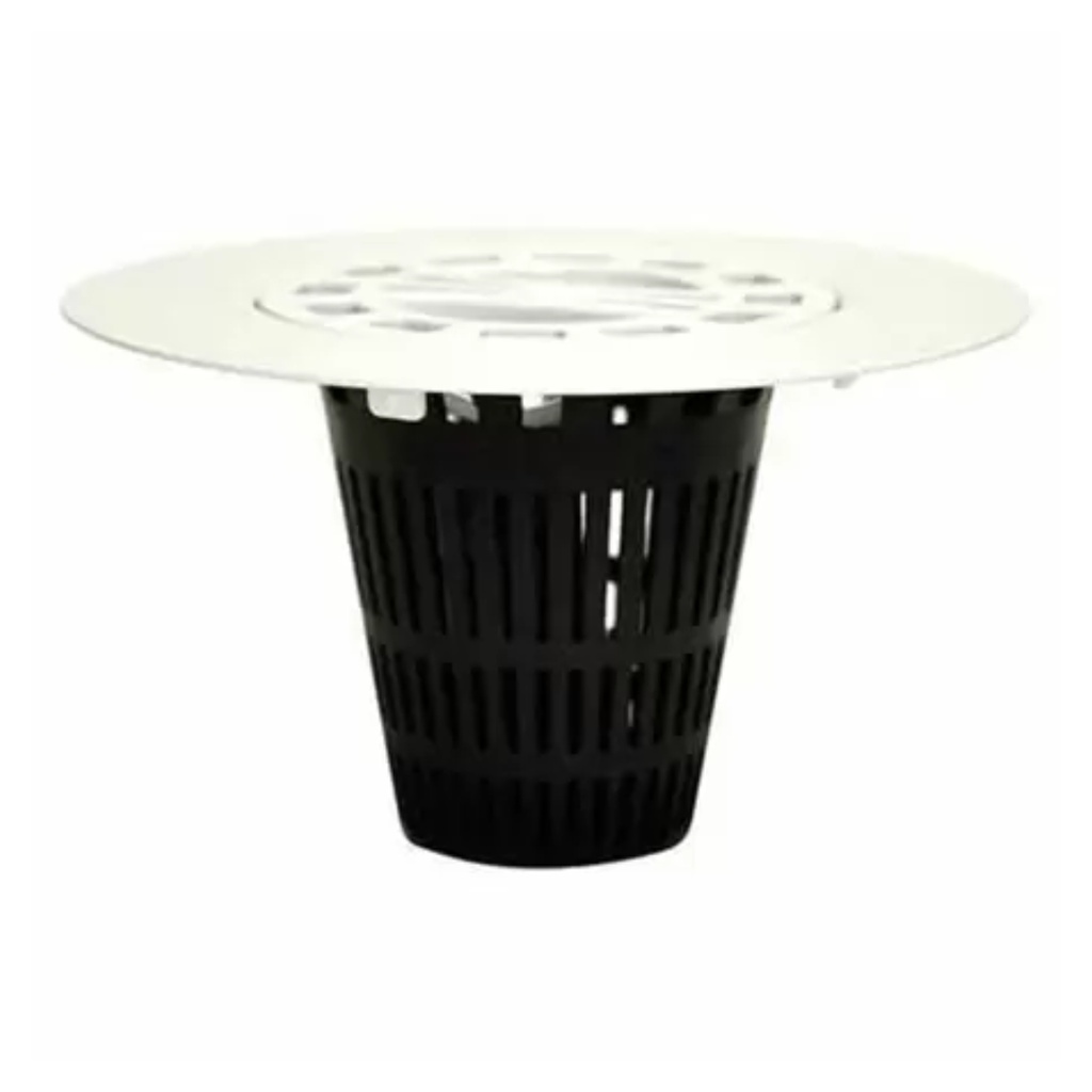 Danco 4-1/4 in. Polished Plastic Shower Drain Strainer