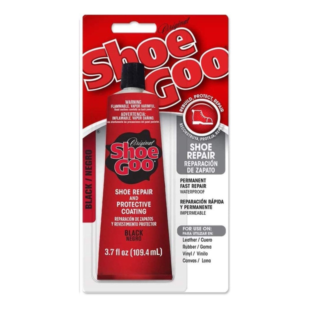 Shoe Goo Black Shoe Repair and Protective Coating 3.7 Oz