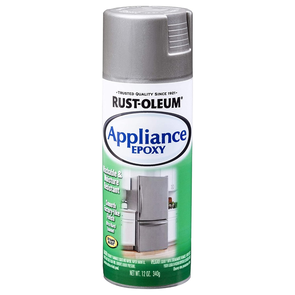 Rust-Oleum Specialty Gloss Stainless Steel Oil-Based Appliance Epoxy 12 Oz