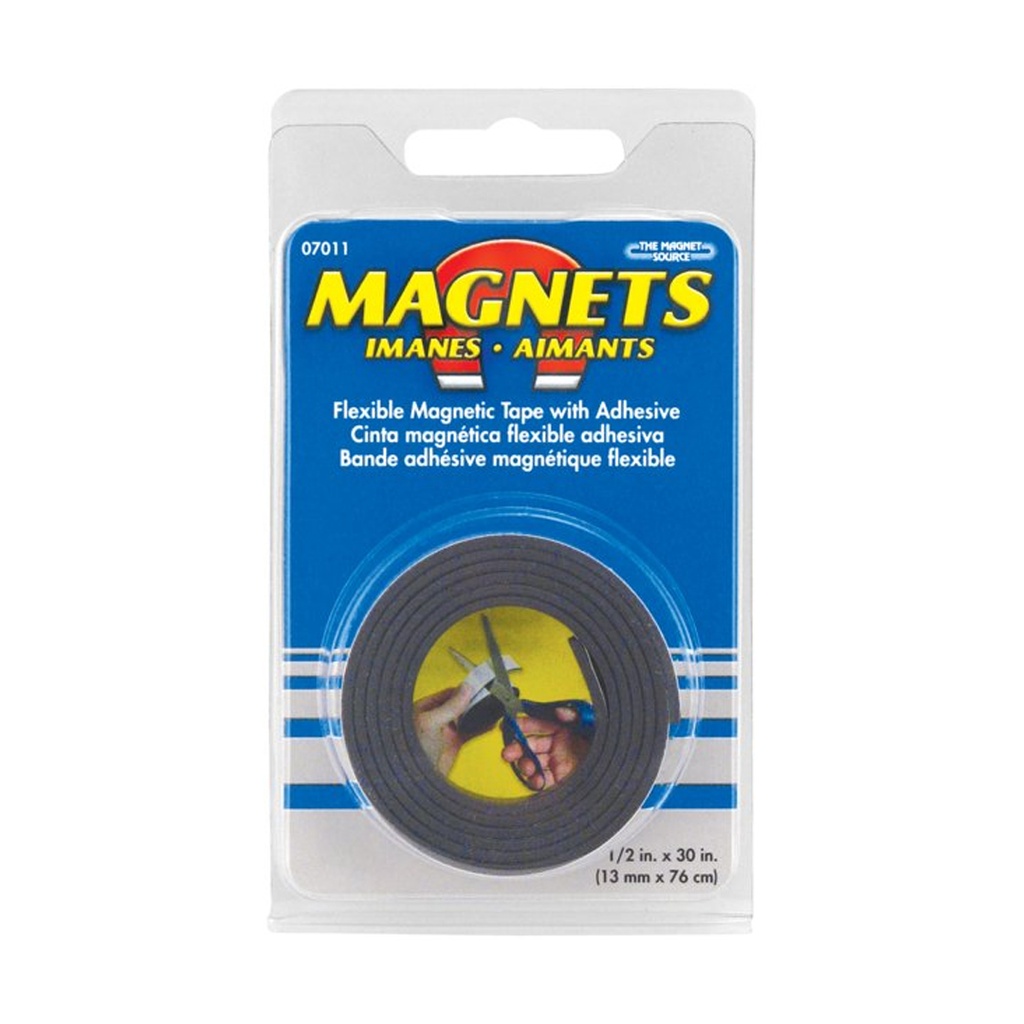 Master Magnetics 07011 Flexible Magnetic Tape  1/2  X 30