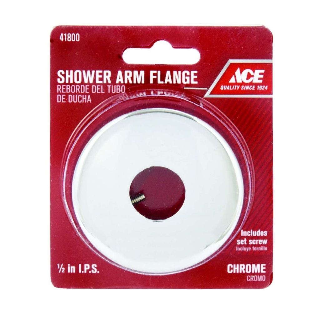 [41800] Ace Chrome Chrome Shower Arm Flange