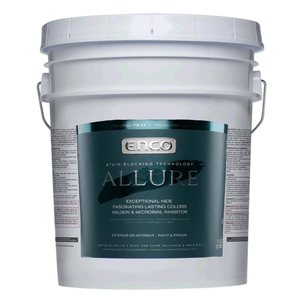 [420004905] ENCO ALLURE EGGSHELL W/P 5GL