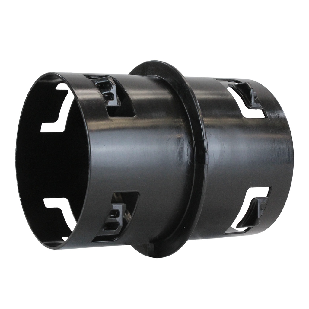 Advanced Drainage Systems Schedule 40 4 in. Snap X 4 in. D Snap Polyethylene Coupler 1 Pk