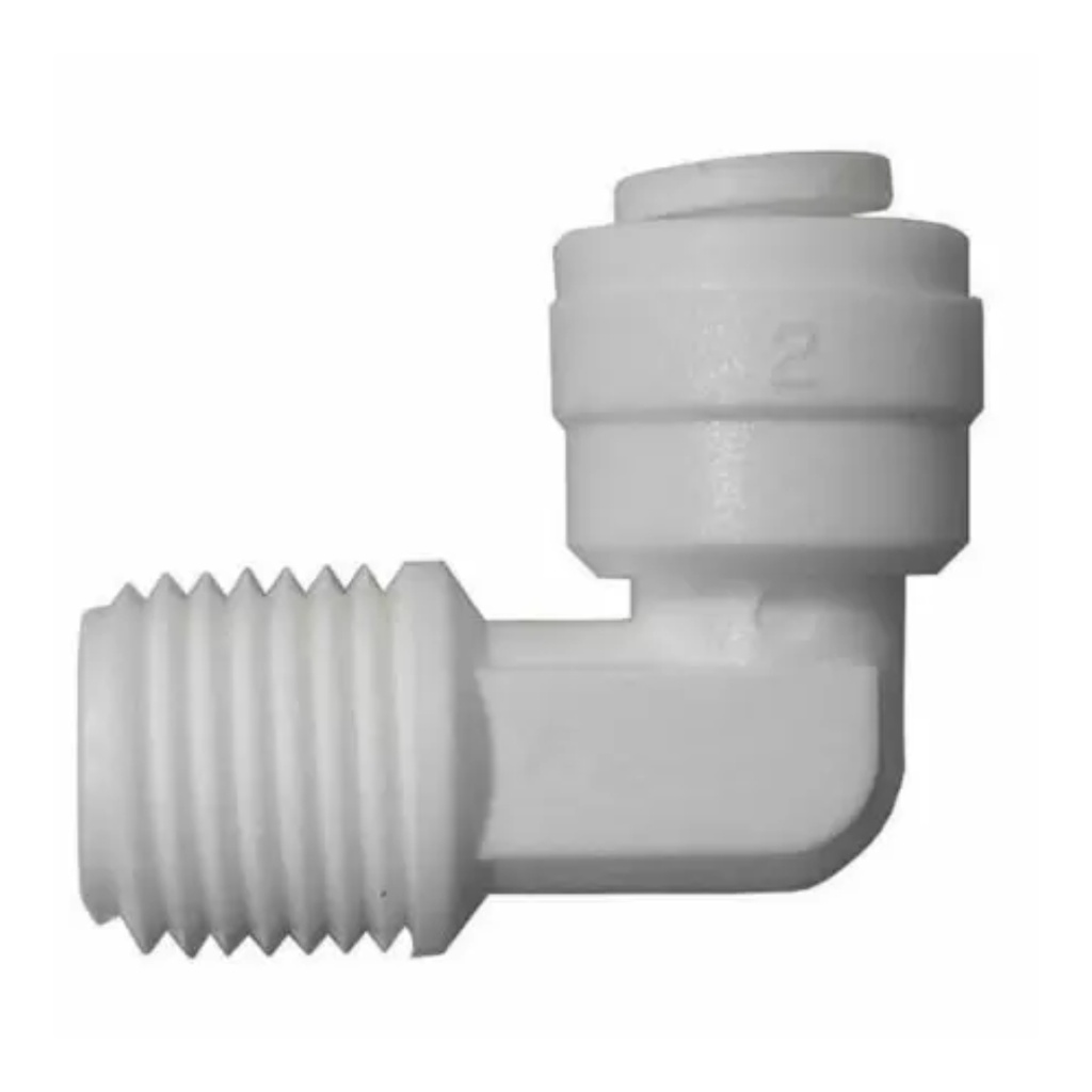 PUSH ELBOW 3/8X3/8"MIP