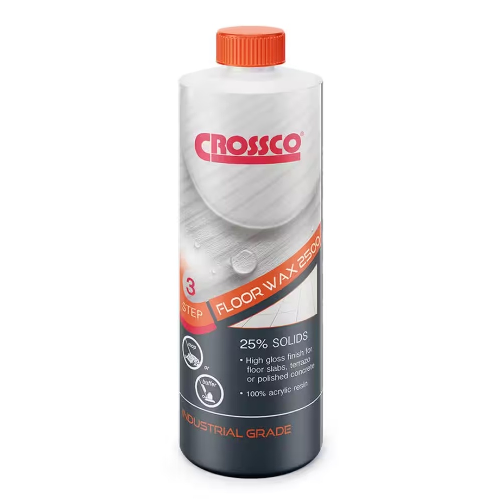 CROSSCO FLOOR WAX 2500 QT