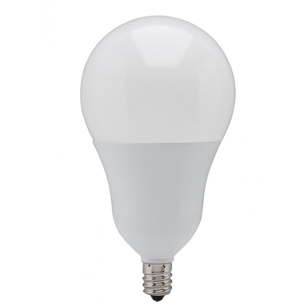 Satco S21803 6w A19 LED Candelabra 5000K Natural Light Dimmable Replacement Bulb