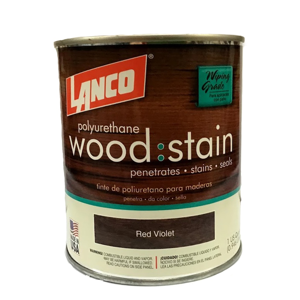 [WS7095] LANCO W/STAIN RED VIOLET QT