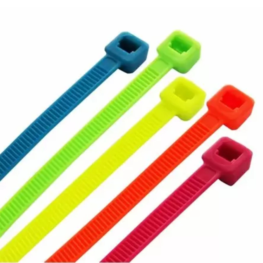 Steel Grip 8 in. L Assorted Cable Tie 100 Pk