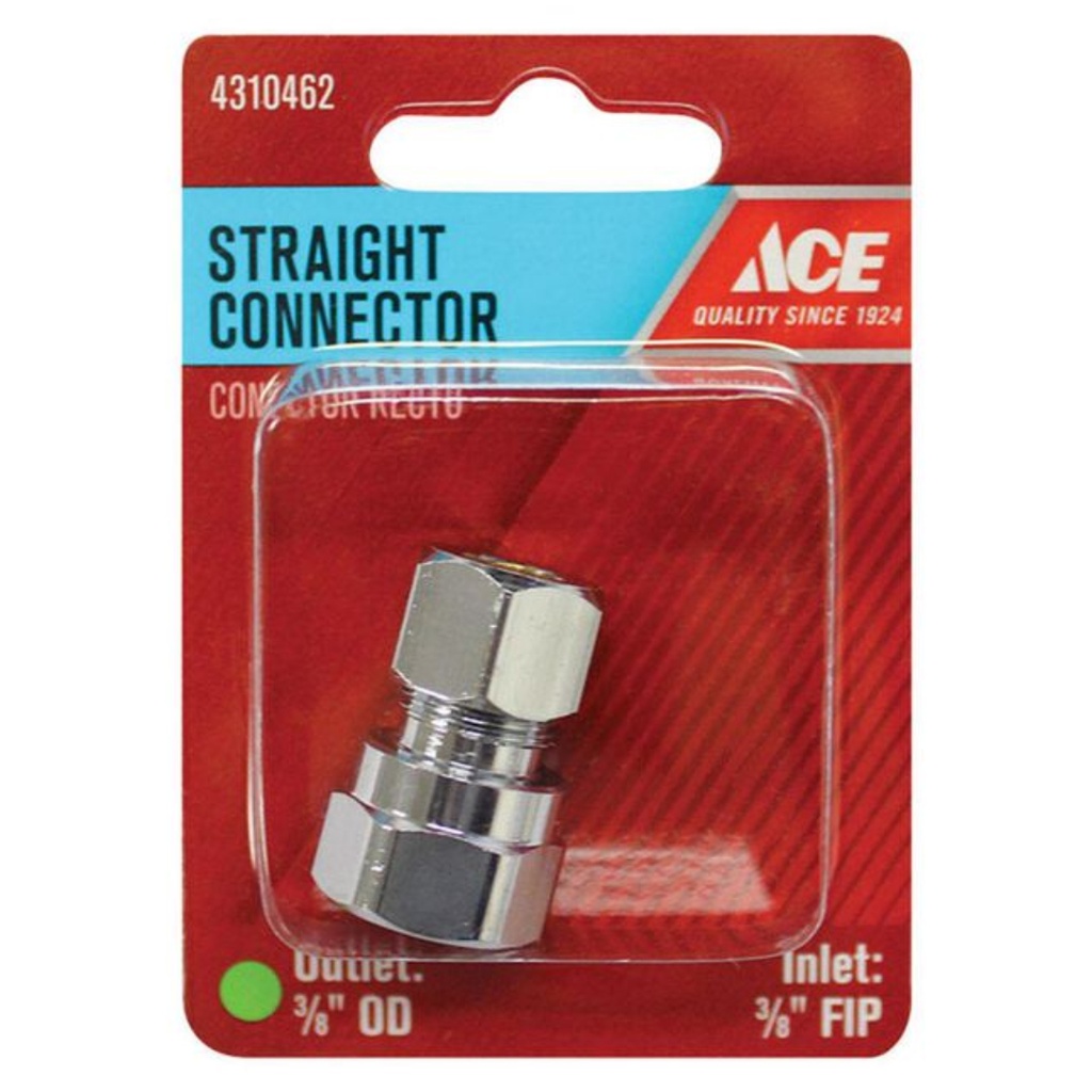 CONN STRT3/8F X3/8OD LF.