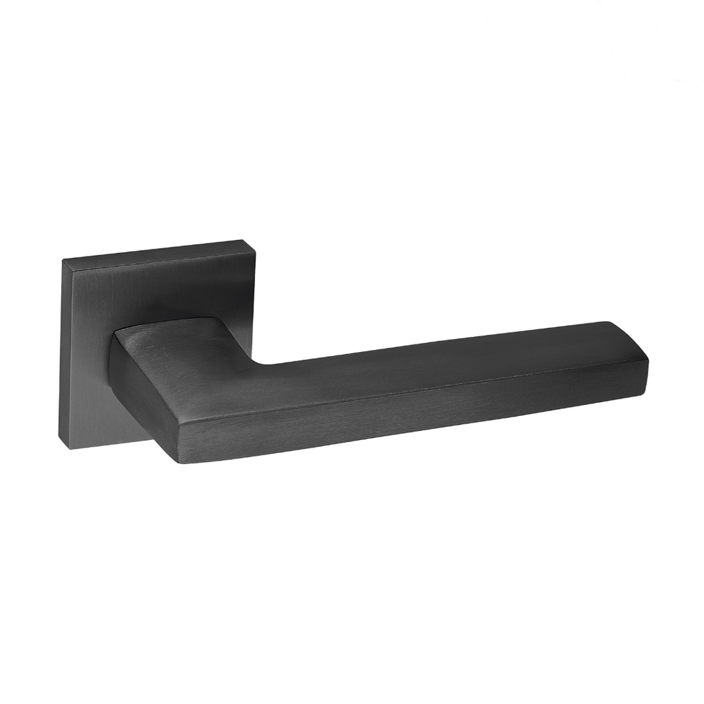 JNF HNDL LEVER SQUARE TITAN BLK