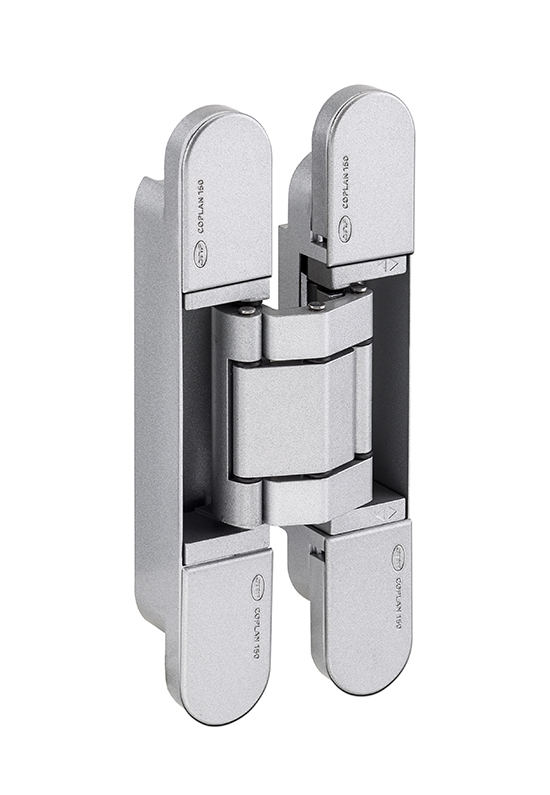 Dawson Moor COPLAN SERIES 150 (176lbs) Invisible Hinge with 3D Adjustment - Silver