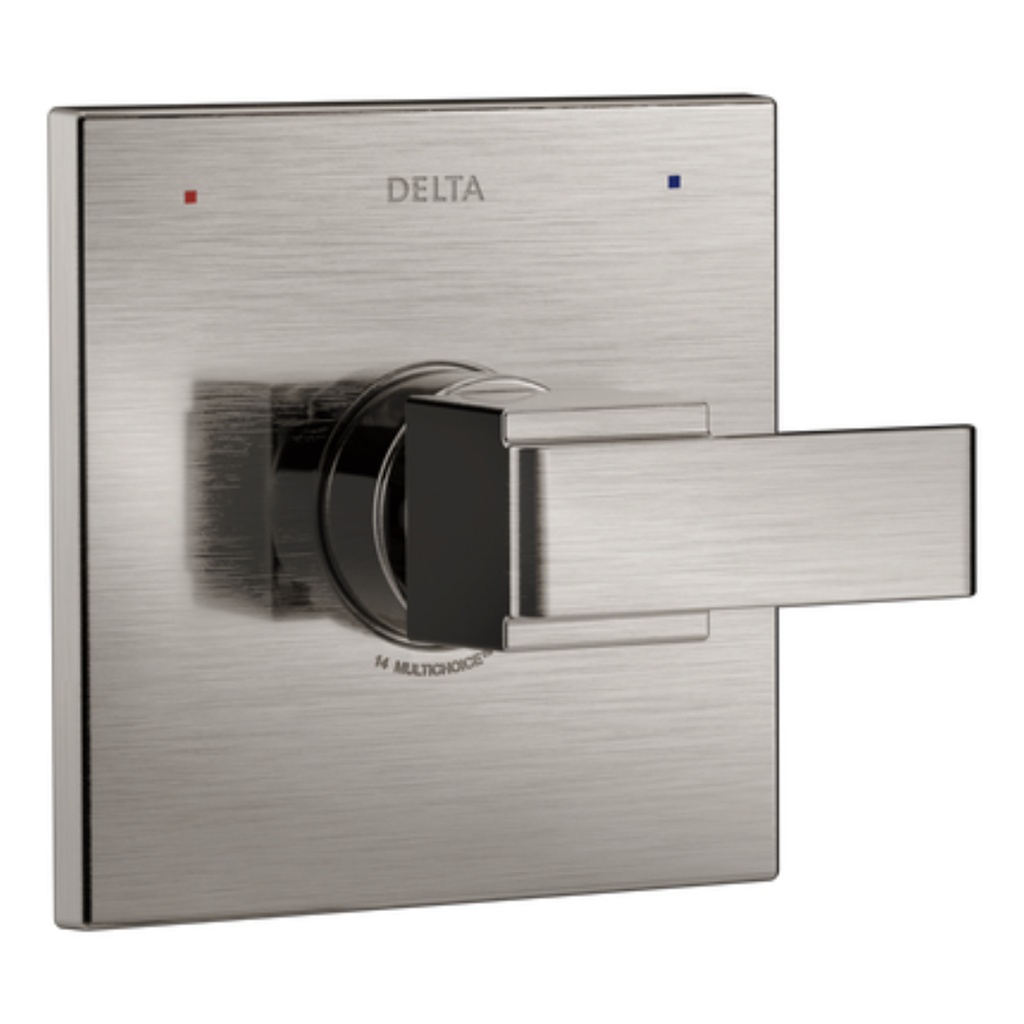 Delta T14067 Ara Monitor 14 Series Single Function Pressure Balanced Trim Only - Less Rough-in Valve Brilliance Stainless Showers Valve Trim Only