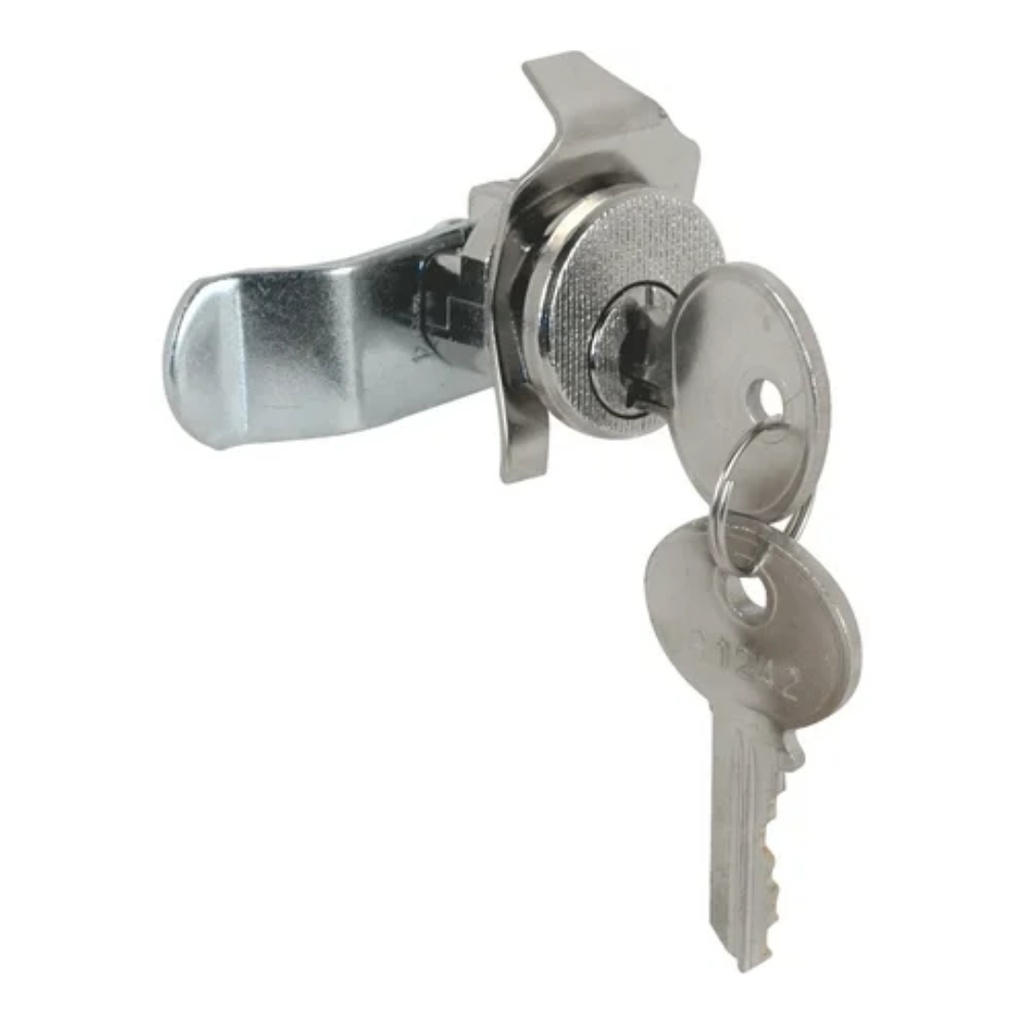 Prime-Line Nickel Steel Counter Clockwise Mailbox Lock
