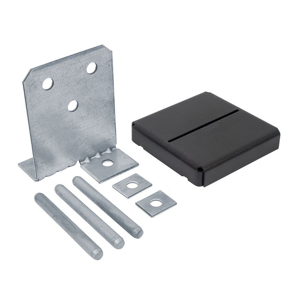 [ANCLAJE140] CPTZ ZMAX Galvanized Concealed Post Base for 6x6 Nominal Lumber