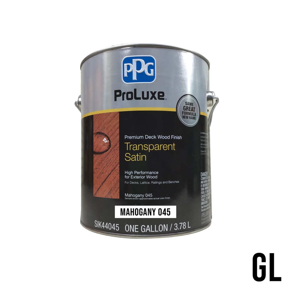 [420023002] ProLuxe Cetol DEK Transparent Satin Mahogany Oil-Based Acrylic/Alkyd/Urethane Wood Finish 1 Gal