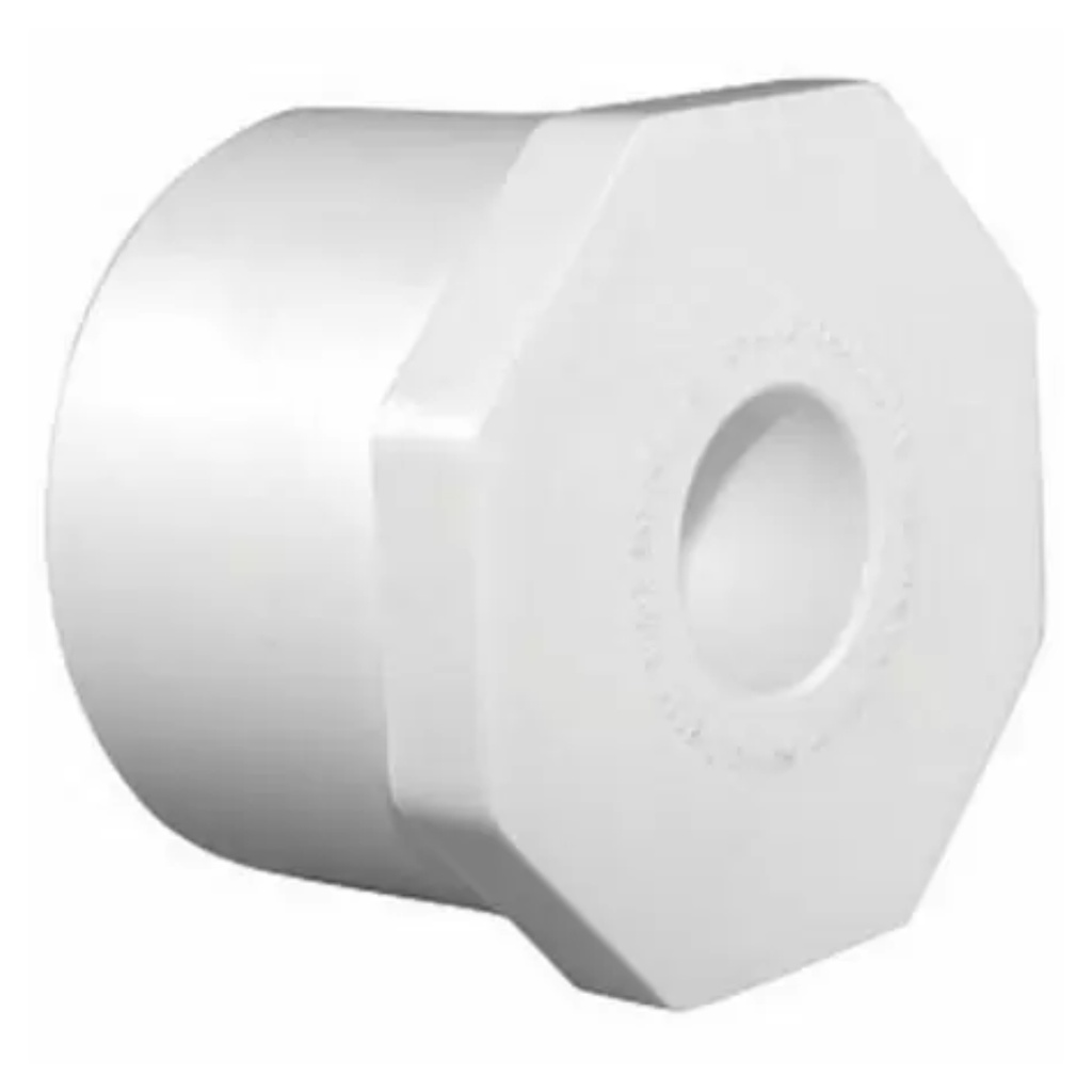 Charlotte Pipe Schedule 40 1-1/2 in. Spigot X 3/4 in. D FPT PVC Reducing Bushing 1 Pk