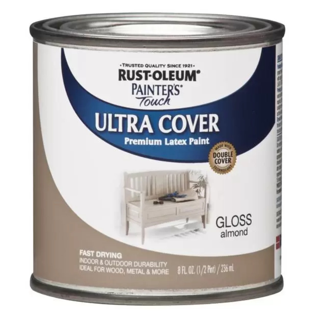 Painters Touch 1994-730 1/2 Pint Almond Painters Touch Multi-Purpose Paint