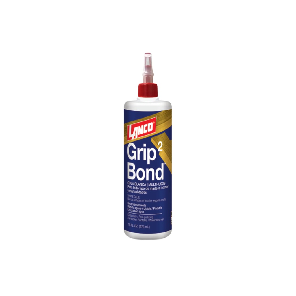 LANCO GRIP B-2 WHITE GLUE 4 OZ