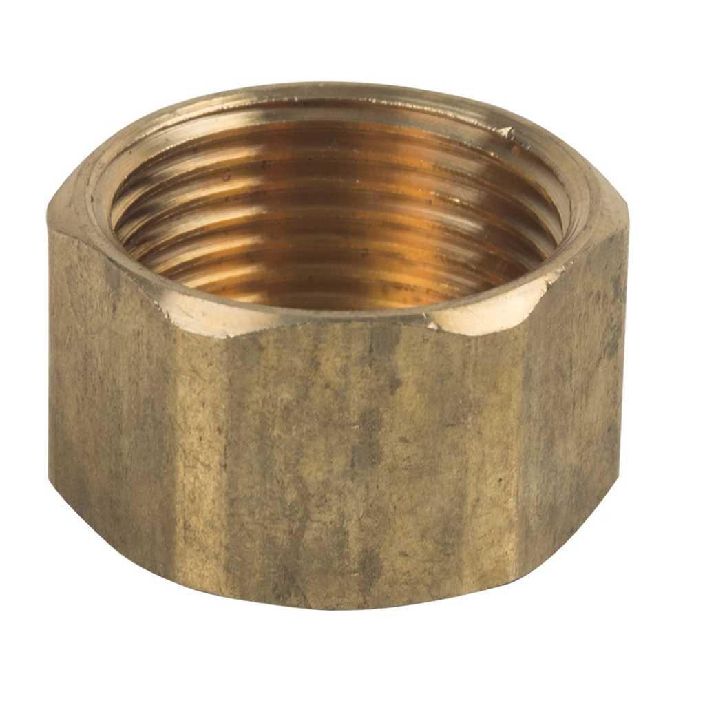 PIPE CAP 3/4" BRASS LF