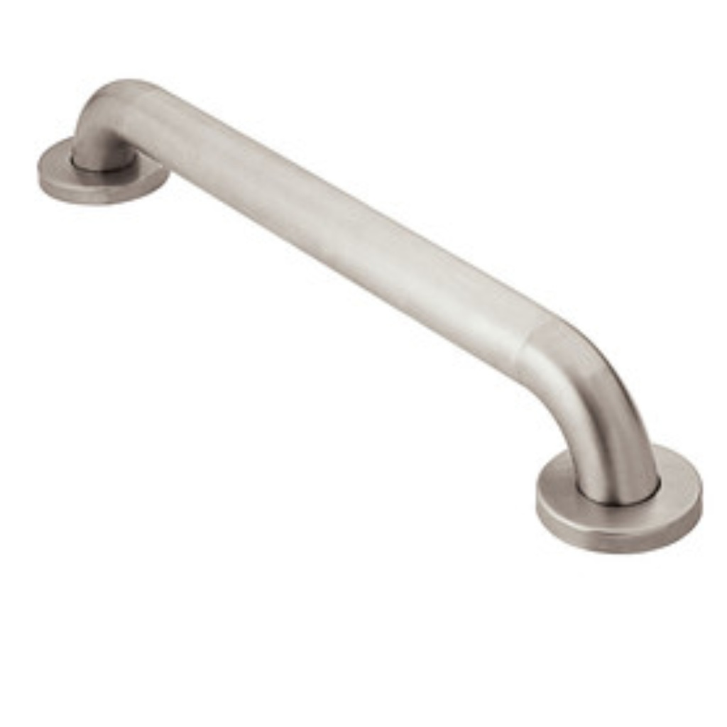 [R8936P] Moen R8936 Home Care 36" Grab Bar Peened Bathroom Hardware and Accessories Bathroom Safety Equipment Grab Bars