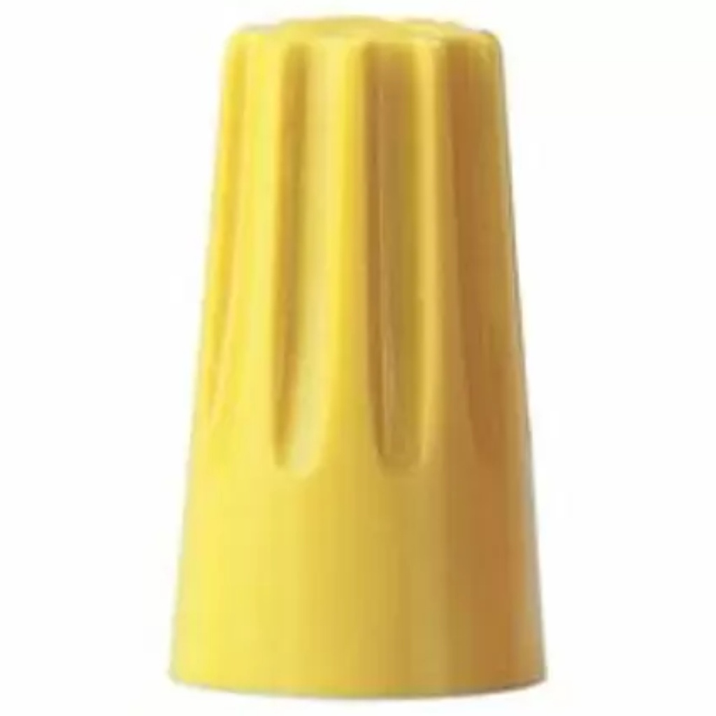 PREFERRED INDUSTRIESâ„¢ WIRE CONNECTOR, YELLOW, 100 per BOX per 8 Box
