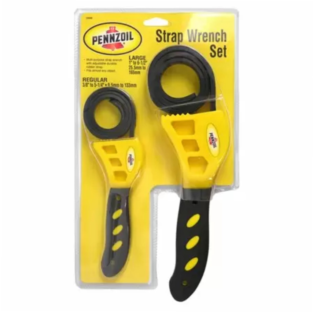 Pennzoil Strap Wrench Set 6-1/2 in