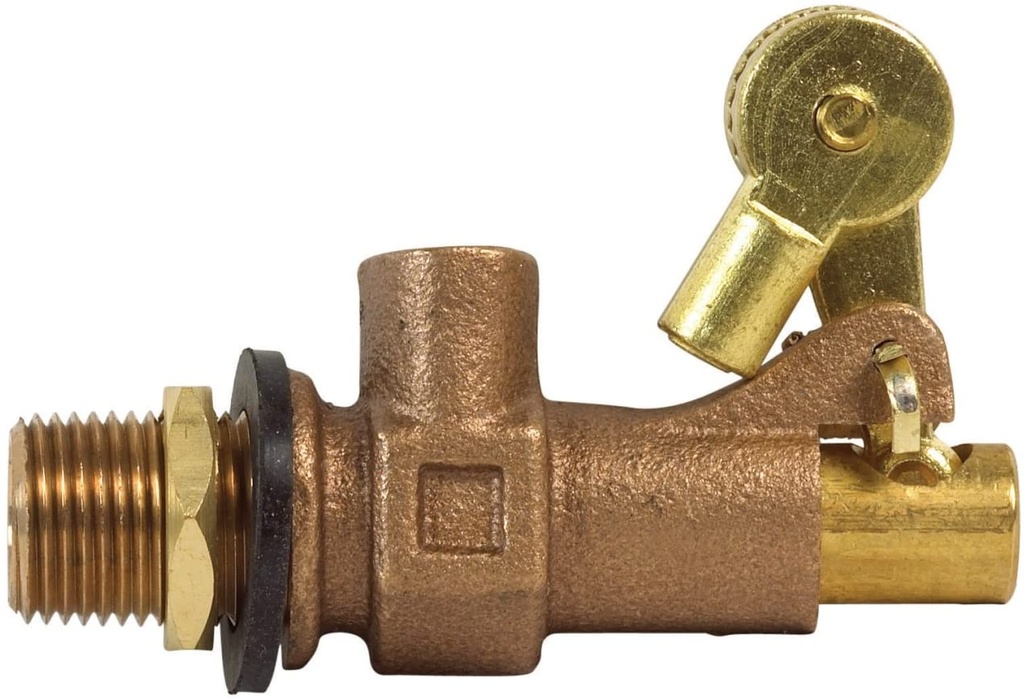 Homewerks 1/2 in. D Bronze Float Valve
