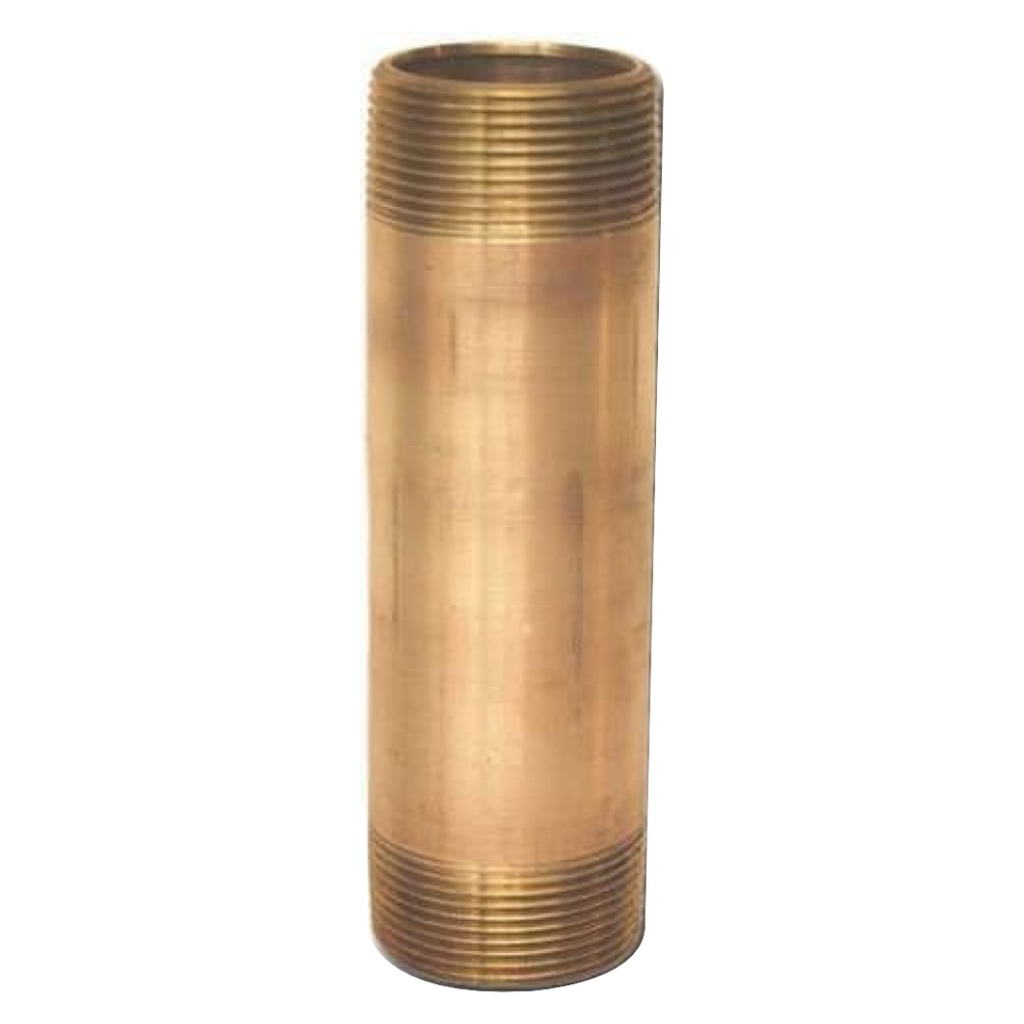 NIPLE 3/8X3 BRONCE