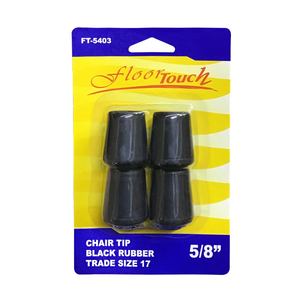 FURNITURE TIPS 5/8" BLACK