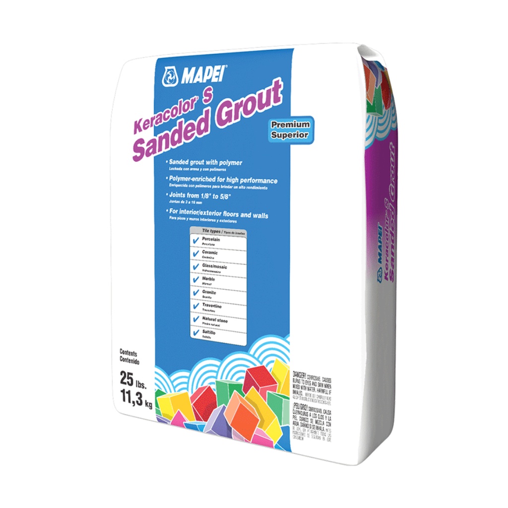 Keracolor | "Keracolor S" Sanded Grout 4,53Kg - White | Rona