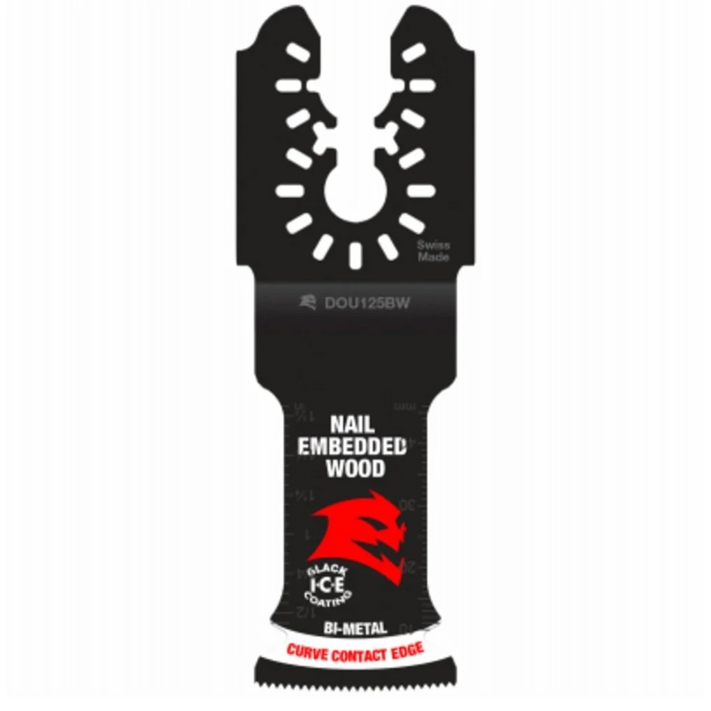 Diablo 1-1/4 in. X 1-1/4 in. W Bi-Metal Oscillating Blade Nail-Embedded Wood 3 Pk