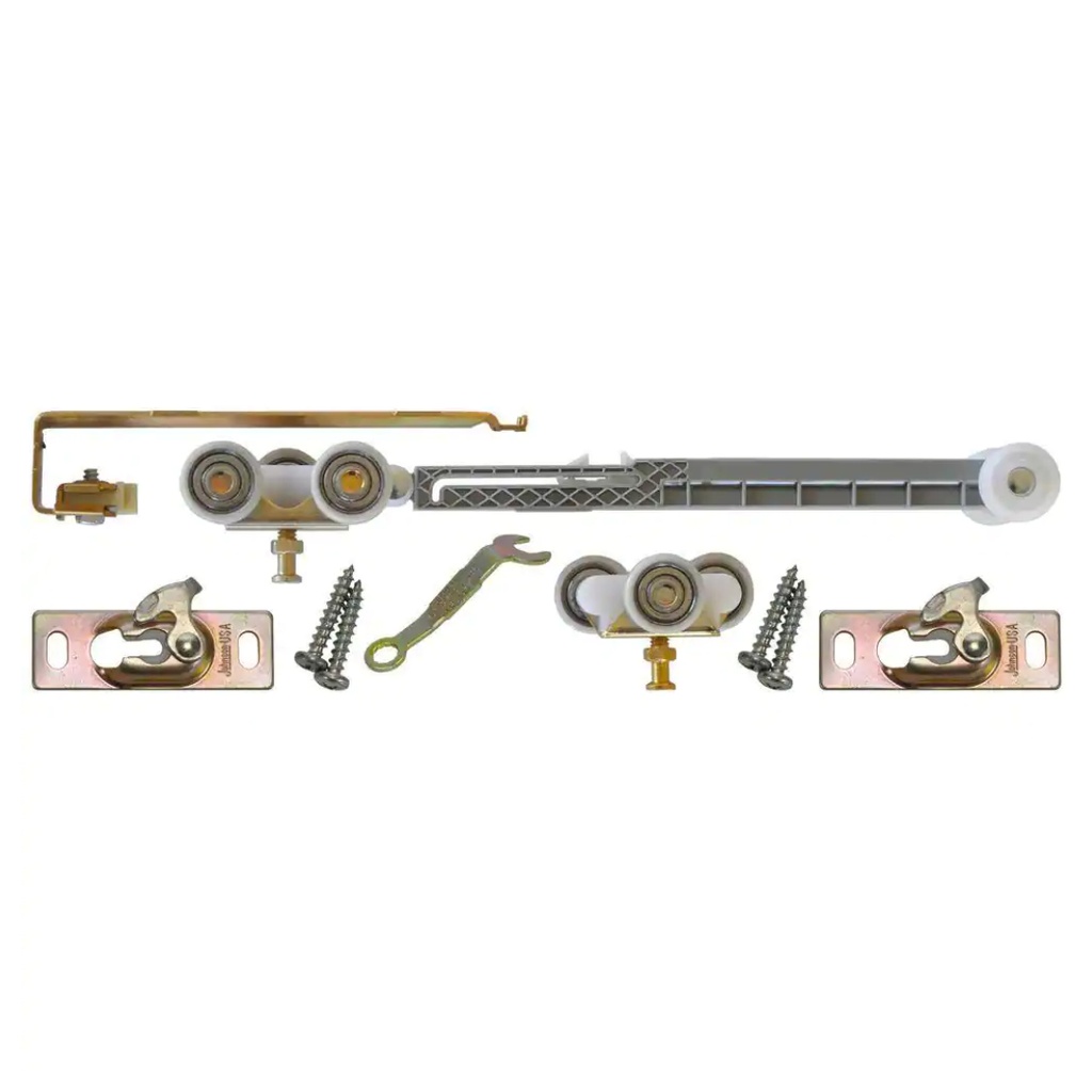 Johnson Hardware 12 in. L Mill Silver Aluminum Soft Close Kit 5 Pc