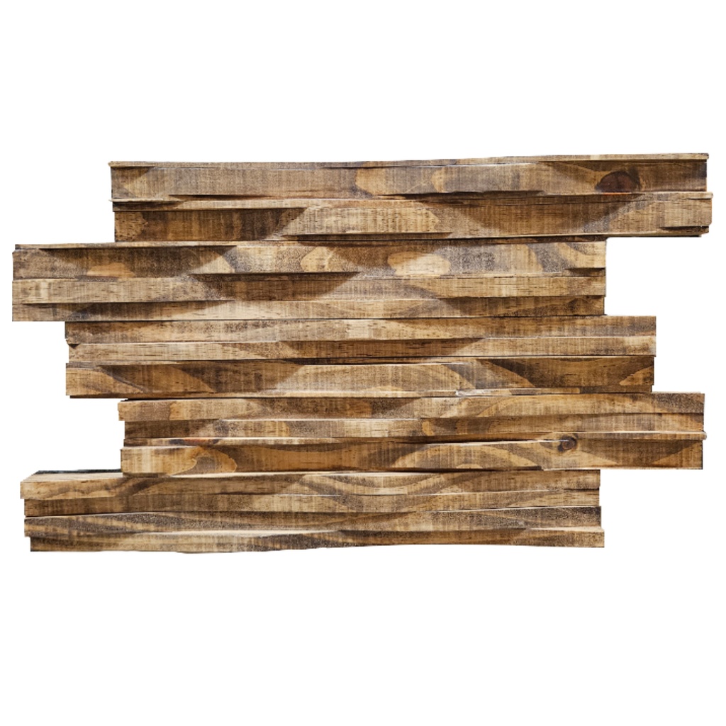 WALLPANEL RIPADO CASTANHO 18X10