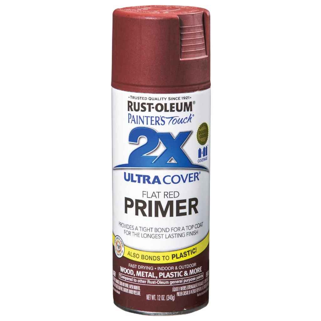 P/T PRIMER RED 2X SPRAY 12OZ