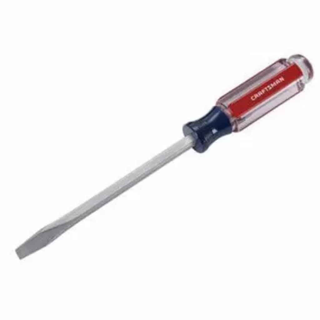 CRAFTSMAN 5/16 Inch X 6 Inch Slotted Acetate Screwdriver - CMHT65030