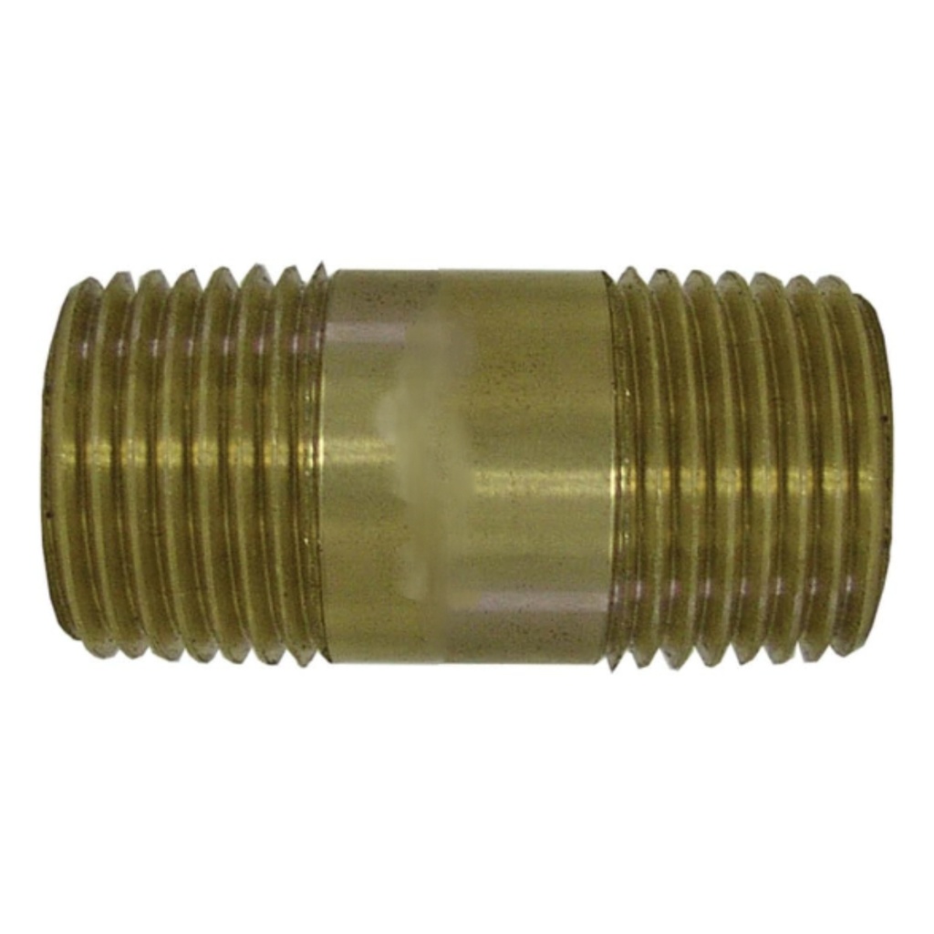 NIPLE 3/8 X 1-1/4" BRONCE
