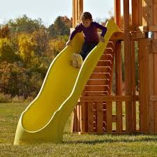 Swing-N-Slide 5 Foot Alpine Wave Slide with Lifetime Warranty  Yellow