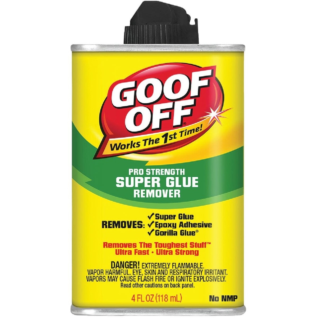 SUPER GLUE REMOVER 4OZ