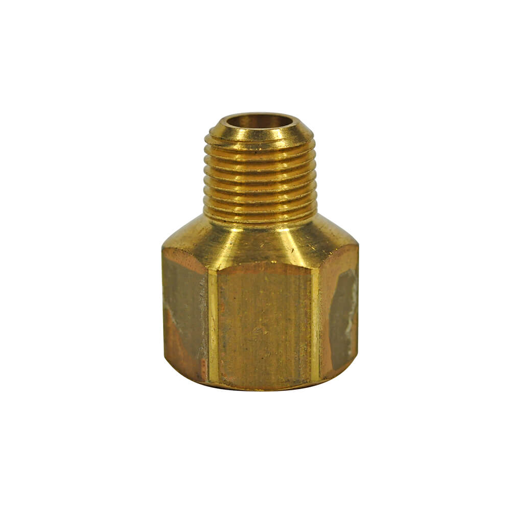 1/4 in. FPT X 1/8 in. D MPT Brass Reducing Coupling