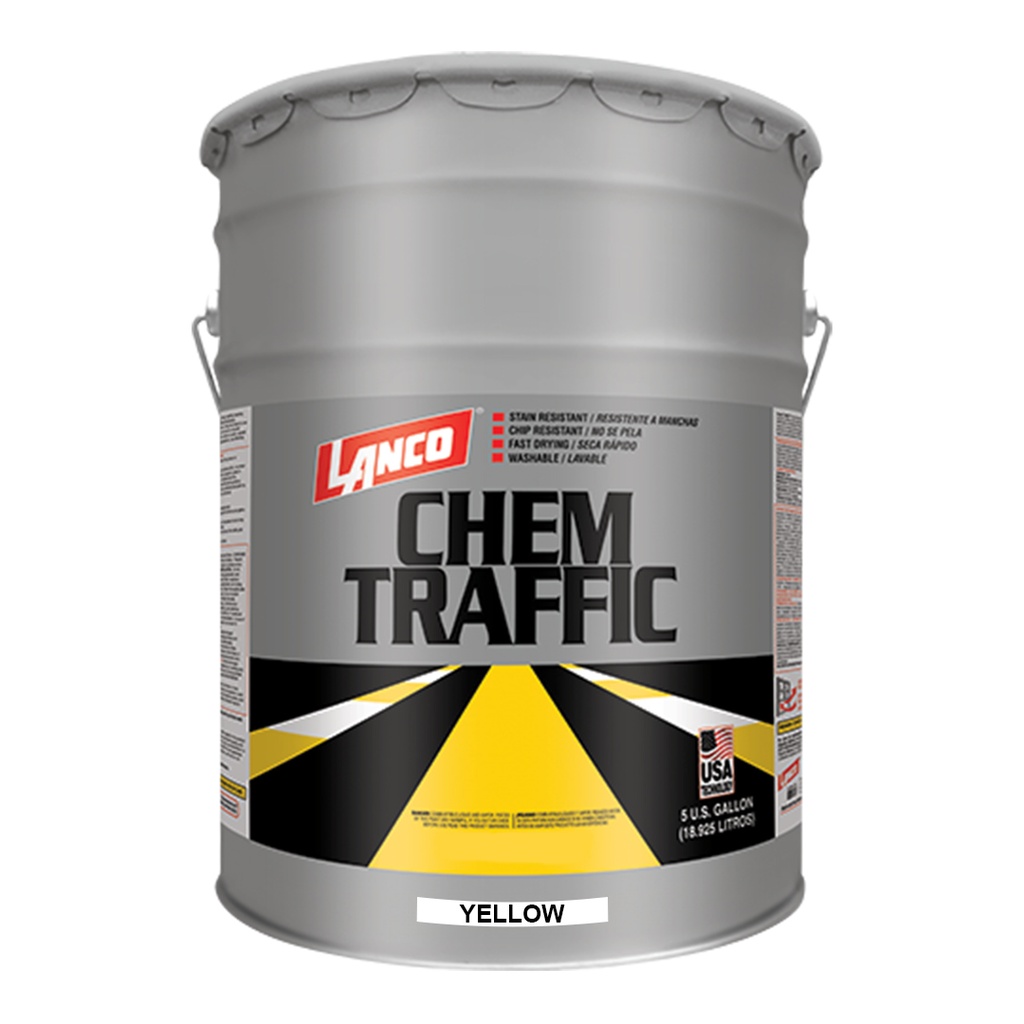 LANCO CHEM TRAFFIC YELLOW 5GL