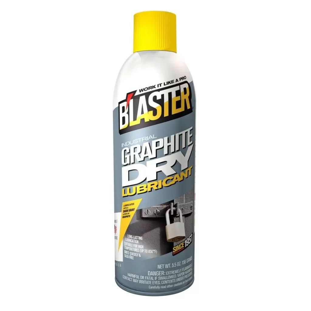 Blaster Graphite Dry Lube Spray 5.5 Oz